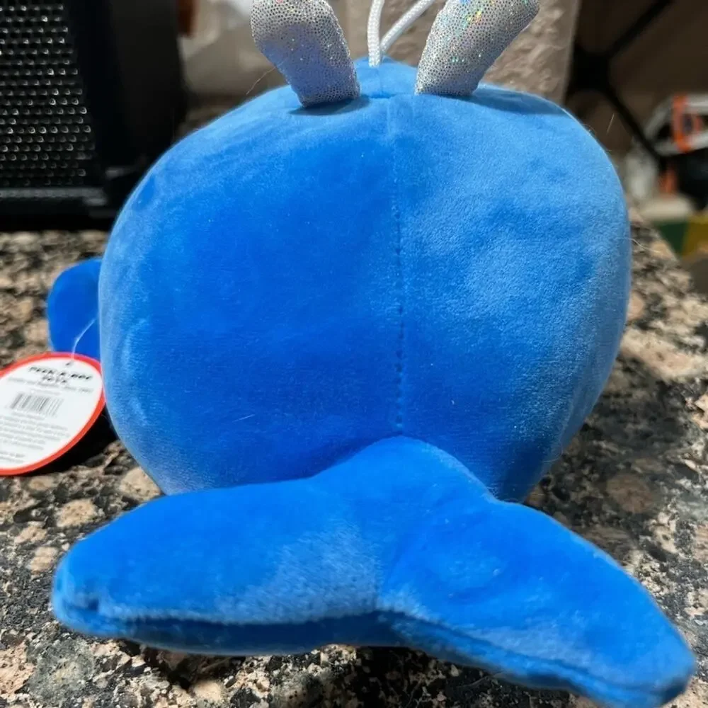 PEEK a Boo Toys Blue Whale Plush 8